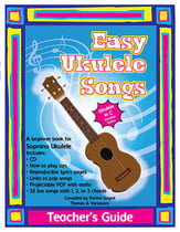 Easy Ukulele Songs in C Guitar and Fretted sheet music cover